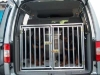 Hundedoppelbox für VW Caddy